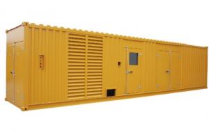 Generator silent container canopy